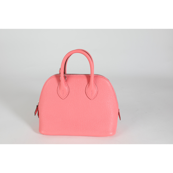 HERMES Rose D'ete Chevre Mini Bolide PHW - Picture 6 of 6